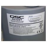 (4) QSC AC-C6T AcousticCoverage Series 6" 2-Way 30W Ceiling Loudspeakers / Speakers