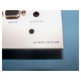Atlona (2) AT-HDVS-150-RX HDBaseT to HDMI Video/Audio Scaler Receivers and (2) Connection Plates with HDMI/VGA/Audio Connections