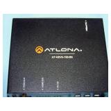 Atlona (2) AT-HDVS-150-RX HDBaseT to HDMI Video/Audio Scaler Receivers and (2) Connection Plates with HDMI/VGA/Audio Connections