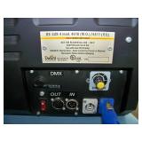 (2) Desisti Lighting DE-LUX-4 Tube Dimmable Cold Source Soft / Stage Fluorescent Lights / Light Fixtures with Heavy-Duty C Clamps, Speakon Power Cable and String Cable