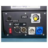 (2) Desisti Lighting DE-LUX-4 Tube Dimmable Cold Source Soft / Stage Fluorescent Lights / Light Fixtures with Heavy-Duty C Clamps, Speakon Power Cable and String Cable