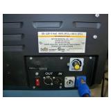 (2) Desisti Lighting DE-LUX-4 Tube Dimmable Cold Source Soft / Stage Fluorescent Lights / Light Fixtures with Heavy-Duty C Clamps, Speakon Power Cable and String Cable