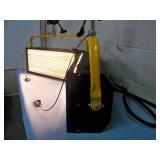 (2) Desisti Lighting DE-LUX-2 Tube Dimmable Cold Source Soft / Stage Fluorescent Lights / Light Fixtures with Heavy-Duty C Clamps, Speakon Power Cable and String Cable