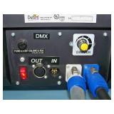 (2) Desisti Lighting DE-LUX-2 Tube Dimmable Cold Source Soft / Stage Fluorescent Lights / Light Fixtures with Heavy-Duty C Clamps, Speakon Power Cable and String Cable