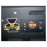 (2) Desisti Lighting DE-LUX-2 Tube Dimmable Cold Source Soft / Stage Fluorescent Lights / Light Fixtures with Heavy-Duty C Clamps, Speakon Power Cable and String Cable