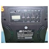 AmpliVox SW245B Compact Dual Wireless Microphone Bluetooth Audio Public Address PA Sound System