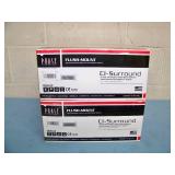 (2) Phase Technology 2-Way Flush Mount CI-Surround Speakers - NEW IN BOX