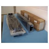 (2) Black Innovox Speakers and Black Grilles - NEW