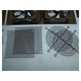 (4) Cooler Guys Cabinet Cooling Rack Fans with Preset Thermostats - NEW