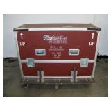 Olympic Heavy-Duty Equipment / Travel / Road Case on 6-Caster Rolling Base