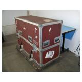 Olympic Heavy-Duty Equipment / Travel / Road Case on 6-Caster Rolling Base