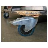 Heavy-Duty Equipment / Travel / Road Case on 6-Caster Rolling Base