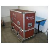 Slamhammer Heavy-Duty Equipment / Travel / Road Case on 6-Caster Rolling Base