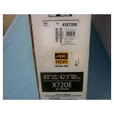 Sony 43" 4K HDR Ultra HD (UHD) TV / Television with Remote Control and Stand