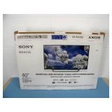 Sony 40" 4K Ultra HD (UHD) TV / Television with Remote Control and Stand
