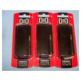 (22) Miscellaneous Hosa Pro Audio Adapters / Adaptors and (4) Accu-Cable DMX T-Packs - NEW IN PACKAGING