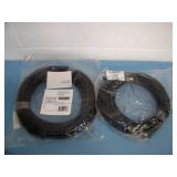 (1) Liberty E2-HDSEM-M-15 Cable & (1) Crestron Cable CBL-HD-LOCK-8 - NEW IN PACKAGING