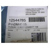 (1) Liberty E2-HDSEM-M-15 Cable & (1) Crestron Cable CBL-HD-LOCK-8 - NEW IN PACKAGING