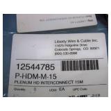 (1) Liberty E2-HDSEM-M-15 Cable & (1) Crestron Cable CBL-HD-LOCK-8 - NEW IN PACKAGING