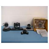 Cisco Telepresence PrecisionHD Camera / Vaddio Conference Shot AV Camera / Lumens PTZ Video Camera / Polycom EagleEye IV 12x Camera and one other