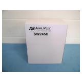 AmpliVox SW245B Compact Dual Wireless Microphone Bluetooth Audio Public Address PA Sound System - NEW IN BOX