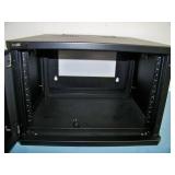 Strong WM Series Wall Mounted Audio Video Equipment Rack with Lockable Sides and Front Panel - KEYS INCLUDED