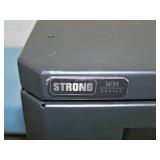 Strong WM Series Wall Mounted Audio Video Equipment Rack with Lockable Sides and Front Panel - KEYS INCLUDED
