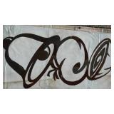 Metal Taco Bell Sign.