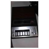 Vintage Assortment Electronics. Scanner, Cassette recorders (2) and Transistor Radio.