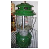 Coleman Lantern and Portable Coffee Maker.