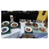 Avon The Four Seasons Mrs. P.F. E. Albee Portrait and other Assorted Plates (60+)