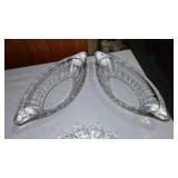 Vintage Norwood, Libby Federal, Columbia Ruffled and Divided Snack Dish, Schumann Oval, Sabin, Taylorsmith Killarney, Diamond Cut Depression And More.