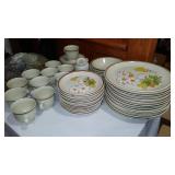 Mid Century Wood and Wicker Lamp, Baskets, Décor, Musical Dolls, Vintage Craftsman and Black Decker Skil Saws. Vintage Fruit Crate and more.