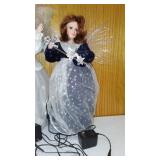 Mid Century Wood and Wicker Lamp, Baskets, Décor, Musical Dolls, Vintage Craftsman and Black Decker Skil Saws. Vintage Fruit Crate and more.