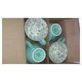 NEW Pfaltzgraff Venice Stoneware and Silverware.