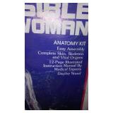 Daisey Red Ryder Starter and Invisible Woman Anatomy Kits.