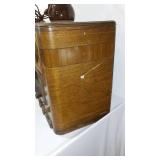 Vintage Cornado Radio and Columbia Turntable, Lamp.