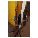 Antique Bible Stand and Hanging Candle Holder (heavy).