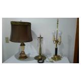 Vintage MCM Electric Table Lamps (3)