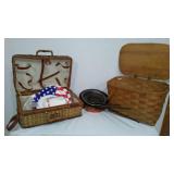 Picnic Baskets and Fry Pans.