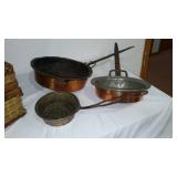 Picnic Baskets and Fry Pans.