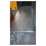 Stainless Steel Prep Table.