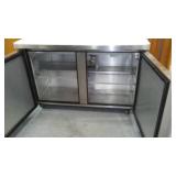 True 2 Door Refrigerated Sandwich/Salad Prep Table.