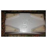 Hull (2) And Haeger Vintage Pottery Planters.