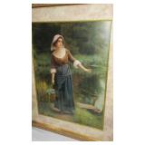 Wood Carved Corn Husk People, Candle Chicken, Wall Décor.