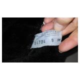 Ladies Size 8 W and 9 Black Winter Boots (2 prs).