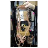 Antique horse Hames, Reins and Rope (2 sets)w/ Storage Tote
