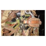 Antique horse Hames, Reins and Rope (2 sets)w/ Storage Tote