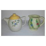 Porcelain Vitreous China Beehive Teapot and More. Cira 1930