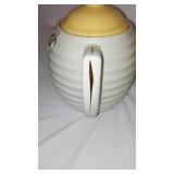 Porcelain Vitreous China Beehive Teapot and More. Cira 1930